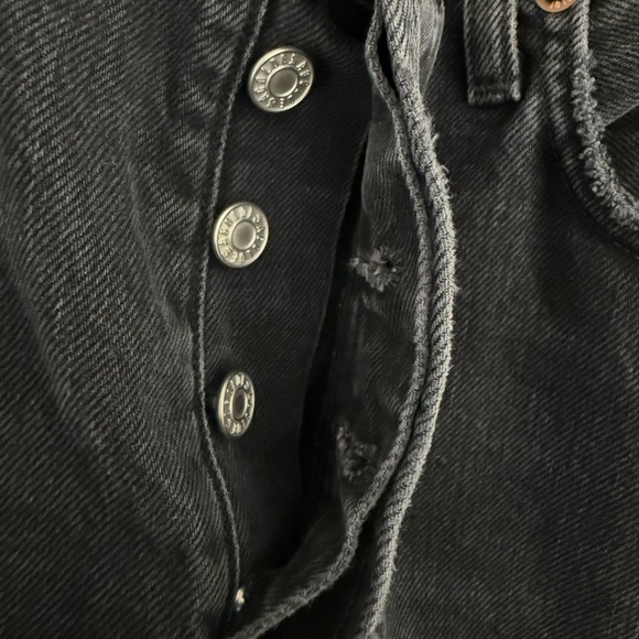 Agolde Riley Crop button down jeans - Picture 5 of 13